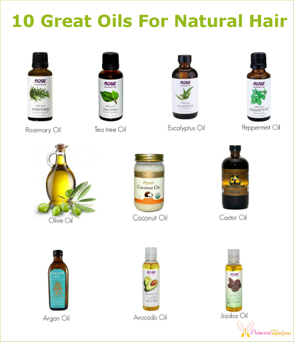 10 Great Oils for Natural Hair - PrincessTafadzwa